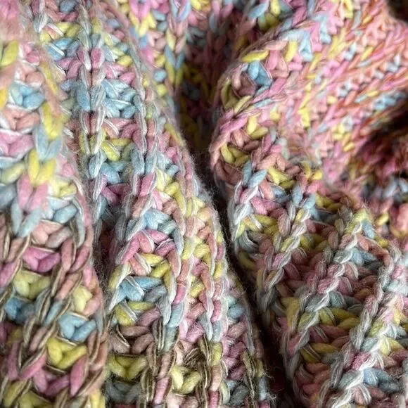 Grace + Karma size S over sized chunky cotton blend cardigan - Picture 8 of 9